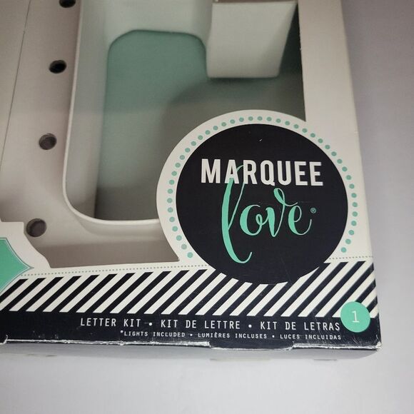 American Crafts Letter C Marquee Kit - Picture 4 of 7